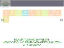 Tablet Screenshot of homeschooling-surabaya.com